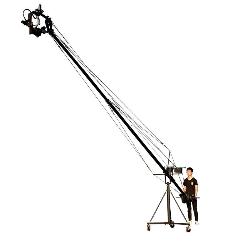 

6 Meters Telescopic Camera Jib Crane Use Round Shape Arm