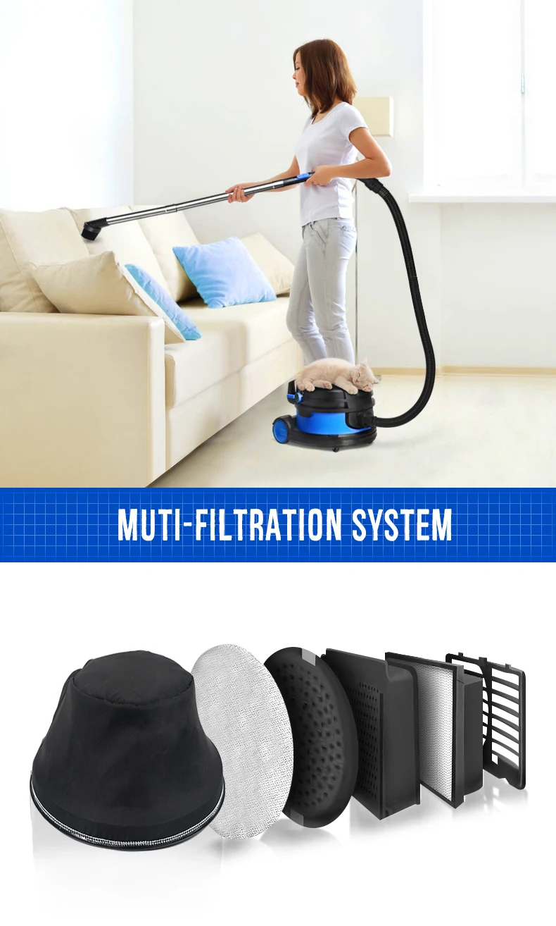 Vacmaster 1200w/900w High Suction With Super Quiet Motor 10l Silent