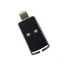 gate transmitter and receiver with metal clip