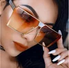2017 New Color Women Sunglasses Unique Oversize Shield UV400 Gradient Vintage eyeglasses frames for Women