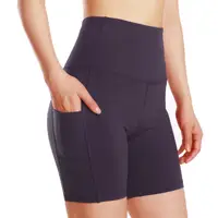 

Wholesale Sports Pocket Shorts Breathable Tight High Waist Elastic Dry Fit Biker Shorts Women