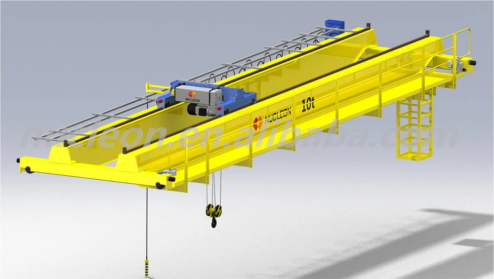 Nucleon Hot Sale 50 ton Wheel Overhead Crane