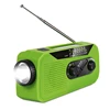 Factory Direct Sale Solar Emergency Radio With Flashlight Earphone & Bass Speaker