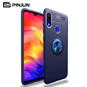 Xiaomi Redmi Note 7 Pro 360 Degree Metal Ring Holder Case