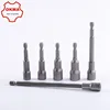 High quality hex wrench drill bit socket adapter 3/8'',magnetic bit socket,nut driver socket