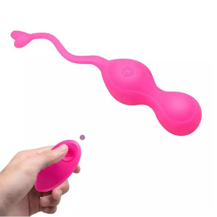 Remote controlled vagina tightening koro smart exercise kegel ball