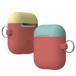 Portable Silicone Leather Case Apple AirPods Charging Case