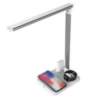 

4 In 1 Multi-Functional Qi Certified Eye-Protection Table Lamp Wireless Charger Charging Pad for iWatch/AirPods and Mobile Phone