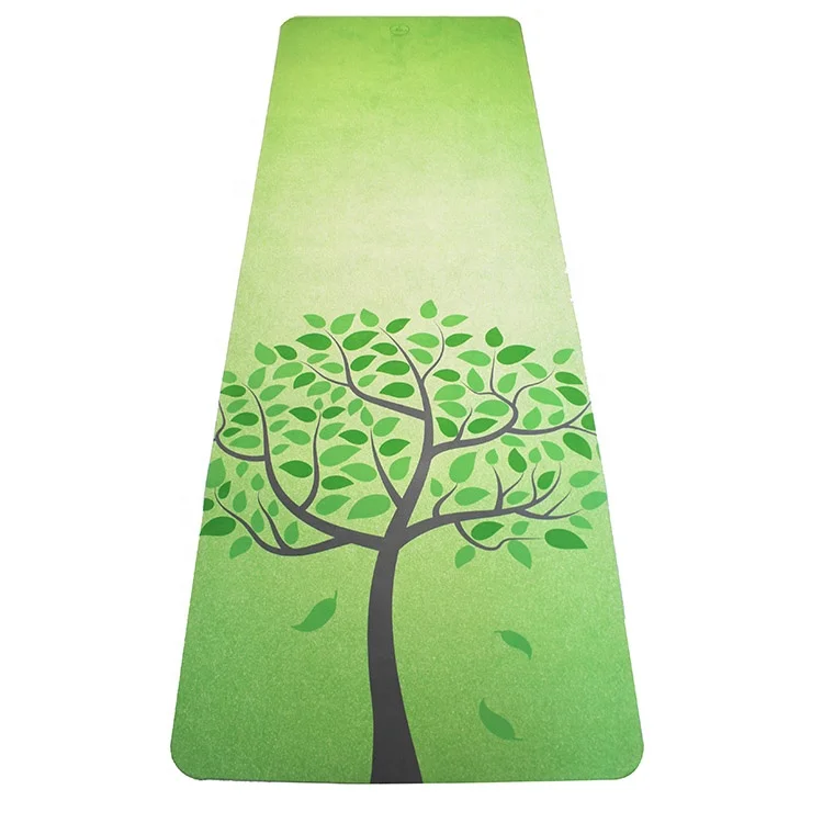 

Custom size style soft non-slip exercise suede yoga mat, Customized