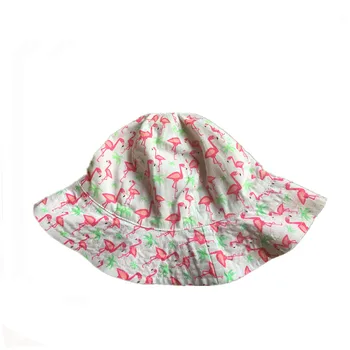 flamingo bucket hat