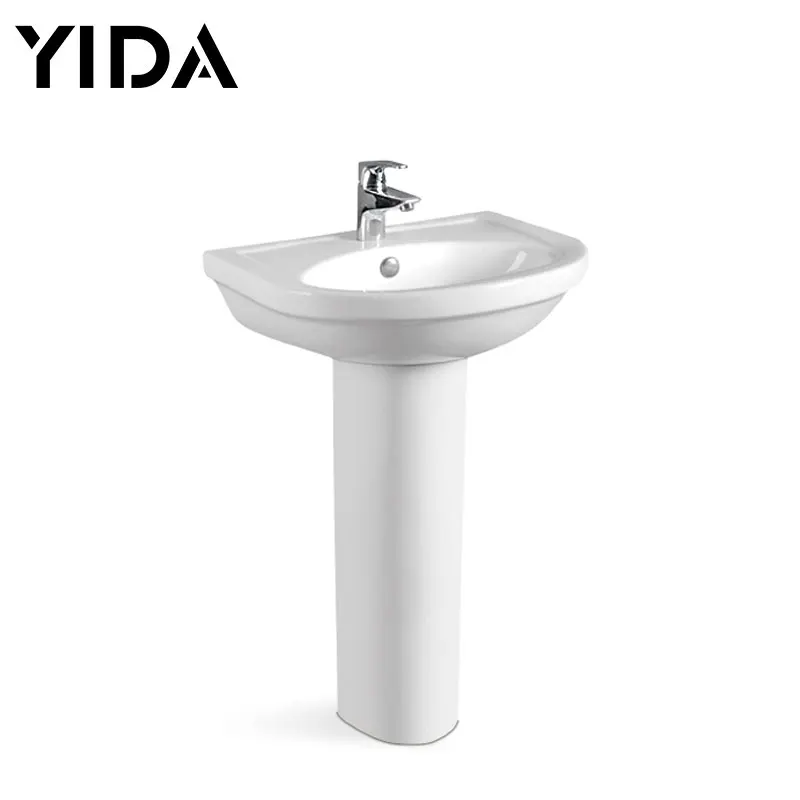 Golden Dragon corner design Freestanding hand wash sink with a stand