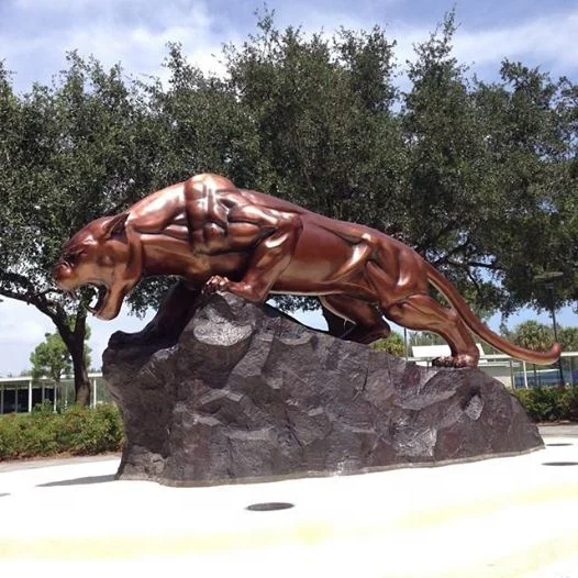 life size panther statue