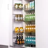 Larder Unit food Tall Pantry in Kitchen furniture cabinet for big storage with Soft Close