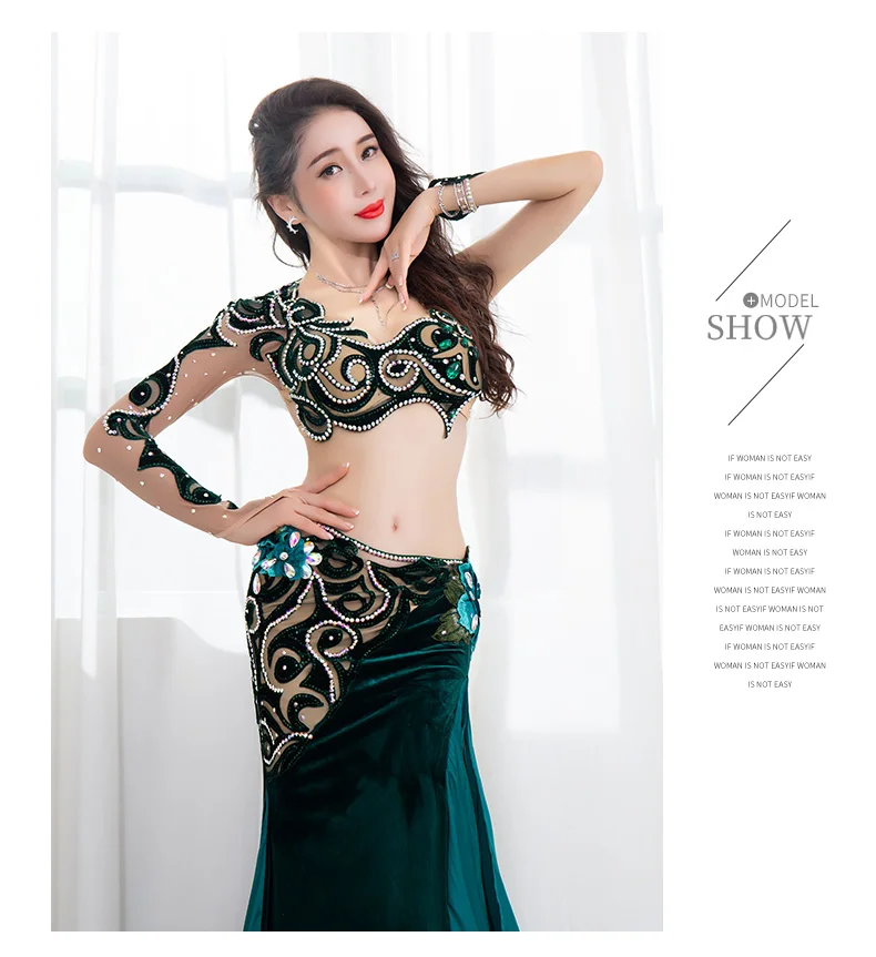 
QC3007 Wuchieal New Design Professional Arabic Belly Dance Costume 
