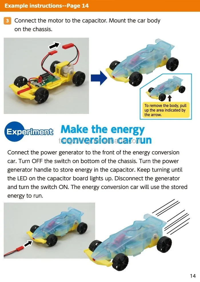 Energy Conversion Carbest Diy Stem Learning Toys For Kids Buy Stem