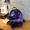 2019 Chic sequins backpack school colorful shiny sequins backpack young girls backpack