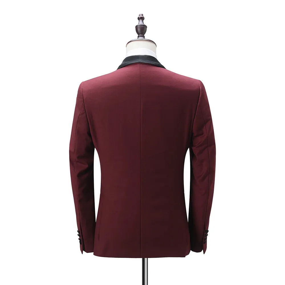 Groom Suit Slim Fit Classic Suit For Men High Quality Coat Pant Men