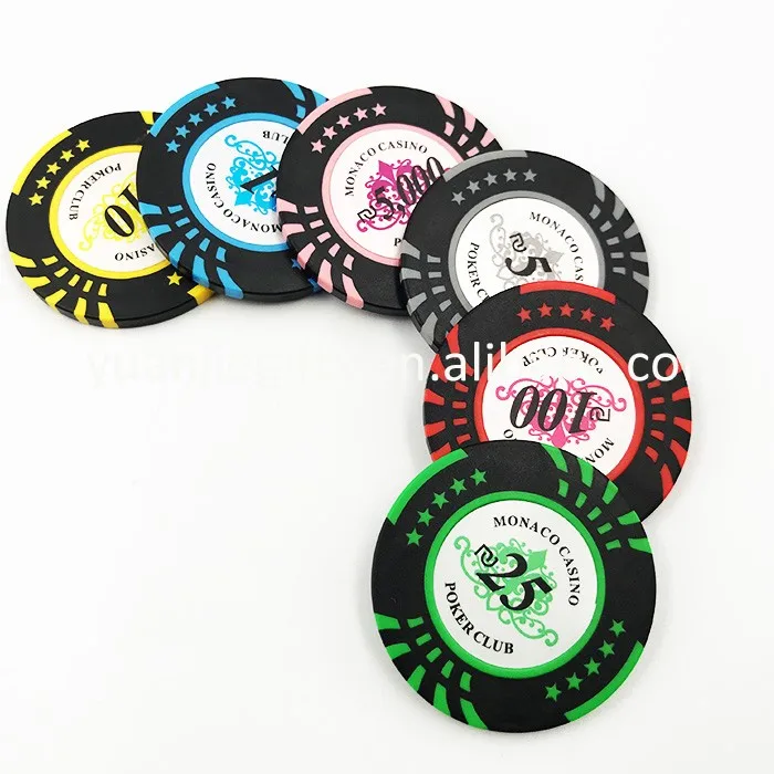 custom poker chip sets with denominations