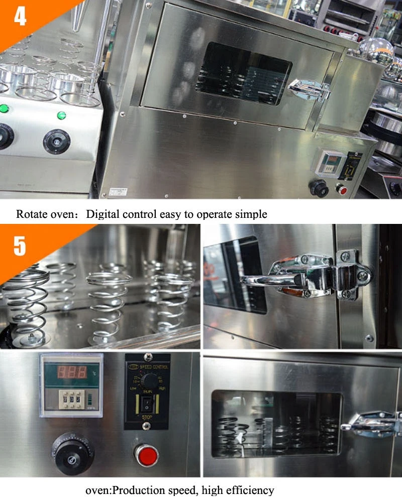 High production kono cone pizza machine Italy pizza cone moulding machine production line for sale
