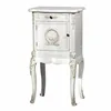 White furniture wooden bedside cabinet / night stand / bedside table