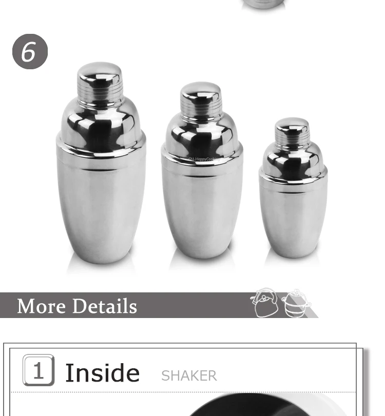  Professional bartender kit bar set stainless steel bar cocktail shaker bartenders kit set 