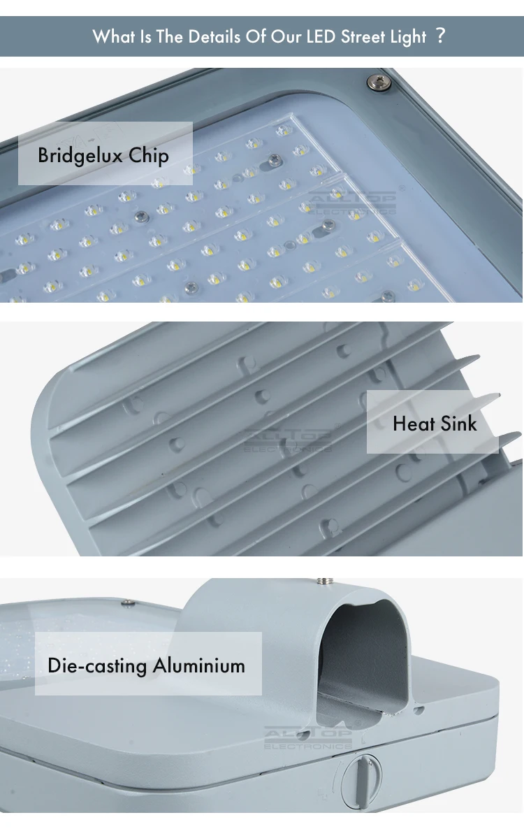 High efficiency outdoor IP67 waterproof 120w led street lamp