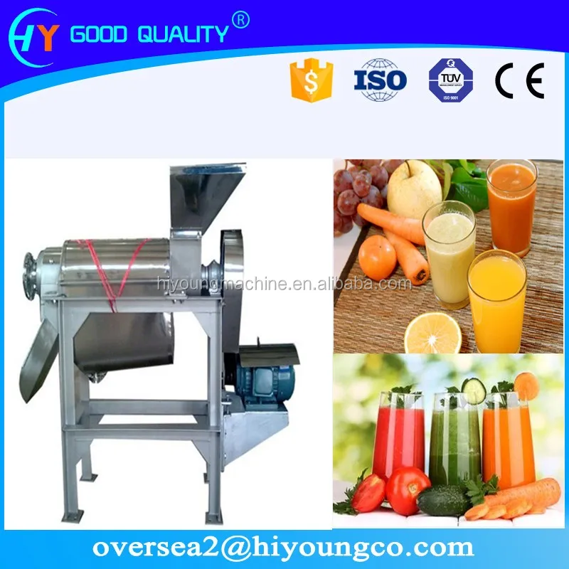 Pineapple Juicer Machine / Spiral Juice Extractor / Double Screw Fruit