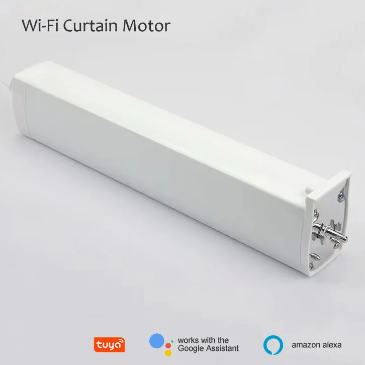 

Tuya wifi curtain motor, motorized curtain track, electric curtain motor with Amazon Alexa Google home control