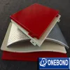 PVDF Aluminum panel for walls / PE building construction material / Solid aluminum panel for cladding