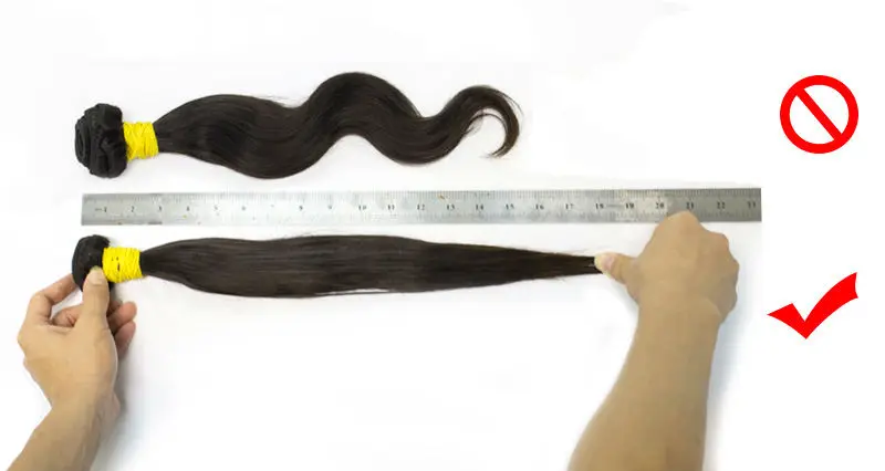 7 Days Buyer Protection 100 Virgin Human Hair Length Chart Buy Hair 