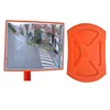 New Type Oval PC / Acrylic Auto Convex Mirror Used For Road Safety