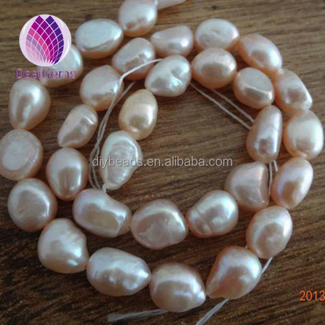 

AA grade 8-9mm Natural irregular Freshwater baroque Pearls