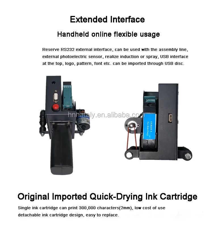 Nataly MX3 Mini Lot Number Barcode Batch Code Qr Code Expiry Date Code Handheld Inkjet Printer With Wifi link
