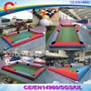Outdoor giant human inflatable snooker pool table with snooker balls,Inflatable billiard table pool tables