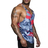 

2019Summer Mens Camo Sport Gym Vest Male Muscle Athletic Running Training Singlet Sleeveless Shirt Quick Dry Tank Top Undershirt
