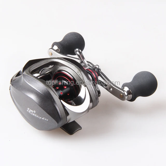 

LUTAC fishing reels casting right hand 10+1BB 6.3:1 salt water dark gray tackle equipment, Dark gery