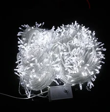 50M 400 LED String Fairy Light AC220V waterproof outdoor Colorful Led Xmas Christmas Light for Wedding Christmas Party Holiday