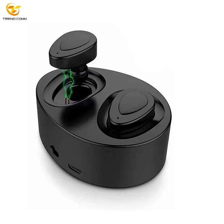 

2021 Waterproof Mini Mobile Earphones Popular Bass Ear Stereo Earphone Wireless Earpod