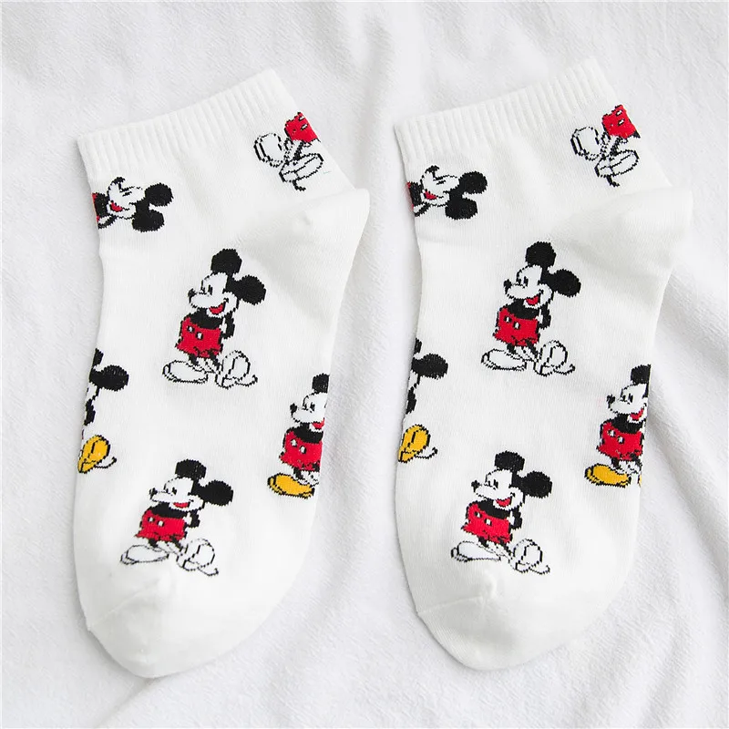 

Popular cute funny women anklet mickey socks, Black /white/gray/blue/dark gray