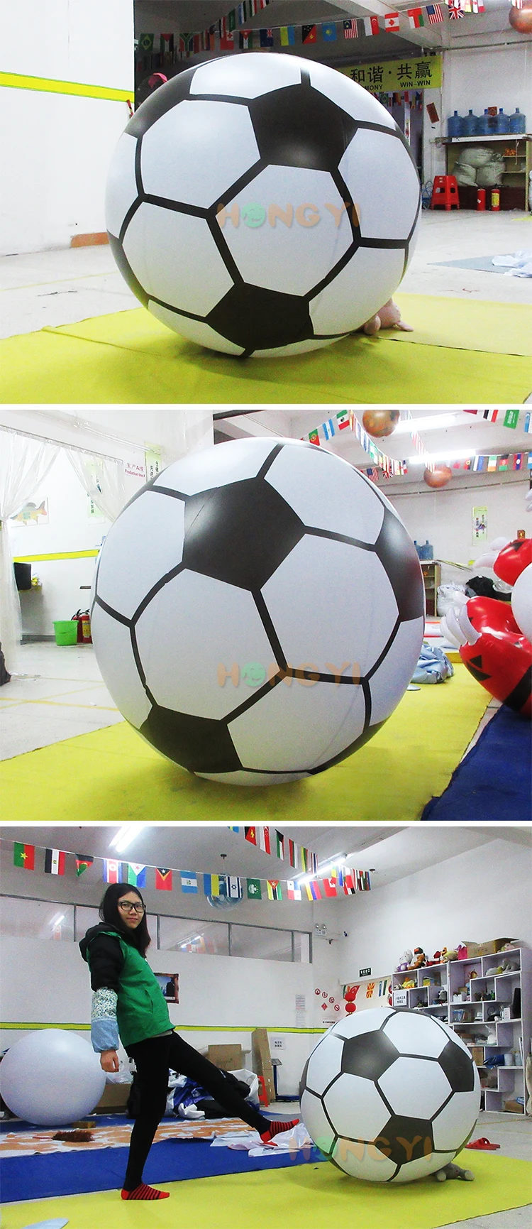 giant inflatable soccer ball