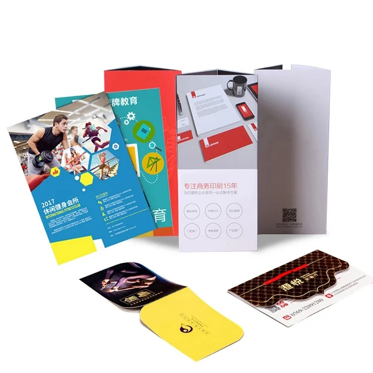 
Custom A2 A3 A4 A5 commercial poster / leaflet / flyer/menu printing wholesale 