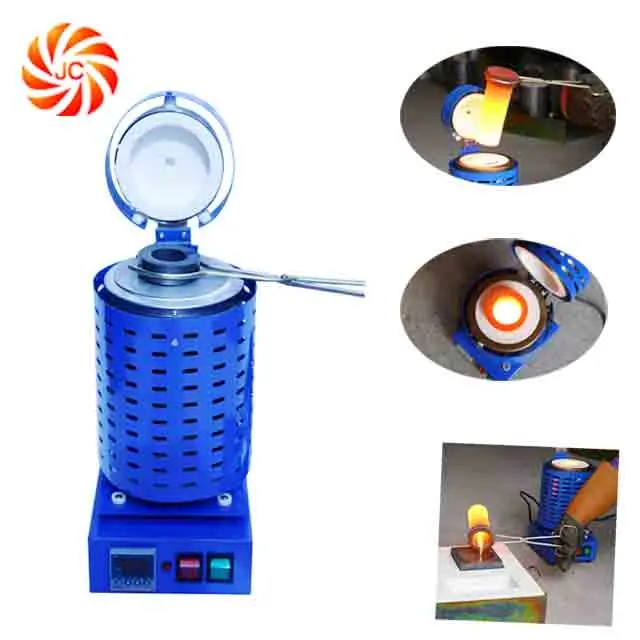 

1kg 30 OZ Automatic Electromelt Furnace for Jewelry Casting Machine, Blue;gray;red is optional