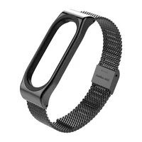 

Mijobs Mi Band 3 Strap Milanese Bracelet for Xiaomi Mi Band 3 Mi band4 Wrist Strap Smart Band Miband 3 Wristband Stainless Metal