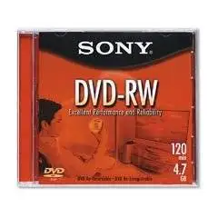 SON59550 - Sony DVD-RW Rewritable Disc with Jewel Case