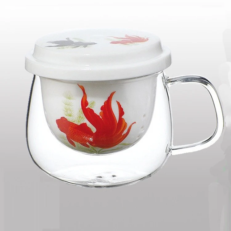 China Supplier Tea Cup Sets Glass Tea Cup With Infuser Buy Glass Tea