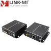 LINK-MI LM-KVM03 DVI USB KVM Dedicated Cable transmitter and receiver HDBaseT 100m 4Kx2K IR Remote KVM DVI Extender by CAT5e/6
