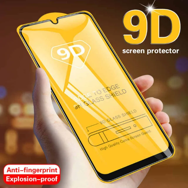 

For iPhone 12 Screen Protector Bubble Free 9D 9H Hardness Explosion-Proof Mobile Phone Tempered Glass For iPhone 12 Pro Max/Xr, White black yellow pink