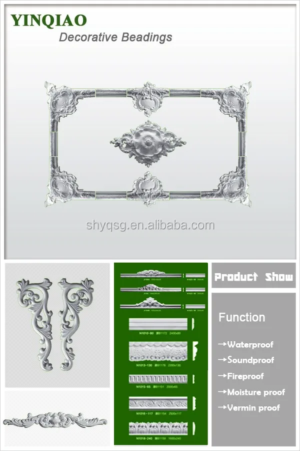 Indoor Decorative Gypsum Plaster Wall Door Frames Buy Gypsum Door