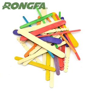 Image of White Birchwood Ice Cream Sticks