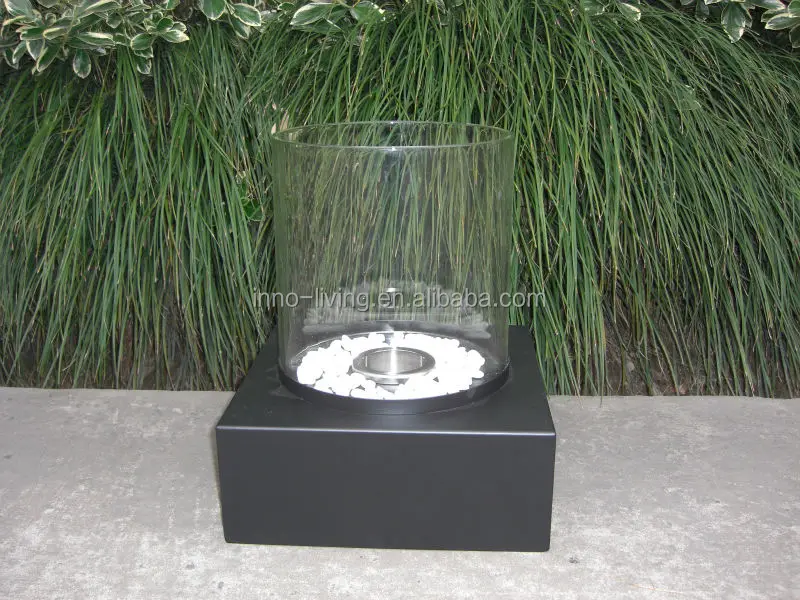 Free Standing Round Glass Fireplace,Table Glass Ethanol Fireplace Buy